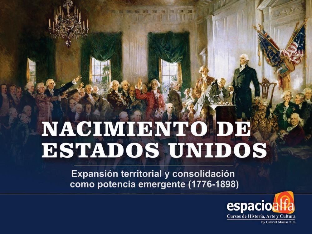 Curso del nacimineto de los estados unidos en línea